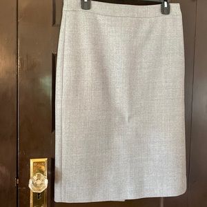 J. Crew 100% Wool No. 2 Pencil Skirt 6T